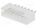 Socket; wire-board; male; 2mm; PIN: 7; THT; 1A; tinned; -25÷85°C; 100V