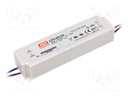 Power supply: switched-mode; LED; 60W; 24VDC; 2.5A; 90÷264VAC; IP67