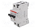 Circuit breaker; for DIN rail mounting; Charact: B; S300; MCB