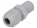 Cable gland; with long thread; M12; IP68; Mat: polyamide