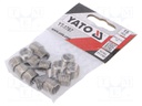 Threaded insert; stainless steel; M10; Pitch: 1,5; 15pcs.