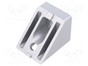 Angle bracket; for profiles