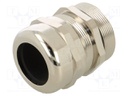 Cable gland; with earthing; PG36; IP68; Mat: brass