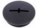 Stopper; M32; IP68; Mat: polyamide; black; Man.series: SKINDICHT®