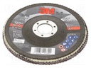 Flap grinding wheels; Ø: 125mm; Øhole: 22mm; Granularity: 120