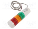 Signaller: signalling column; LED; red/amber/green; 24VDC; IP65