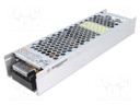 Power supply: switched-mode; modular; 350.4W; 12VDC; 220x62x31mm