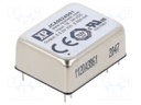 Isolated Board Mount DC/DC Converter, 2:1 Input, ITE, 2 Output, 6 W, 5 V, 500 mA, -5 V