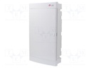 Enclosure: for modular components; IP40; white; No.of mod: 36