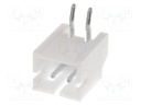 Socket; wire-board; male; PH; 2mm; PIN: 2; THT; 100V; 2A; -25÷85°C