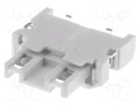 Socket; Connector: PCB to PCB; LEB; 4mm; PIN: 2; 3A; female; 300V