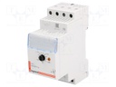 Module: regulator; NTC; temperature; SPDT; DIN; 250VAC/6A; 3÷30°C