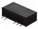 Converter: DC/DC; 1W; Uin: 4.5÷5.5V; Uout: 7.2VDC; Uout2: -7.2VDC