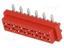 Socket; wire-board; female; PIN: 12; SMT; on PCBs; 30V; 1A; -40÷105°C