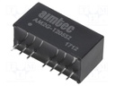 Converter: DC/DC; 2W; Uin: 9÷18V; 5VDC; Iout: 400mA; SIP8; 3.96g