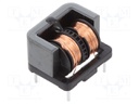 Inductor: wire; THT; 115.7mH; 300mA; 3.57Ω; 250VAC; -25÷120°C