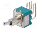 Switch: toggle; Pos: 2; DPDT; ON-ON; 6A/125VAC; 6A/6VDC; -20÷80°C