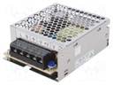 Power supply: industrial; single-channel,universal; 35W; 24VDC