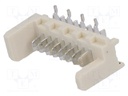 Socket; wire-board; male; PIN: 8; 1.27mm; SMT; PicoFlex; 1.2A; 250V