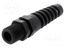 Cable gland; with strain relief,with long thread; M16; IP68