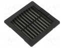 Fan: AC; axial; IP54; 109x23x109mm; black; Cutout: 92x92mm