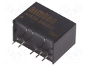 Converter: DC/DC; 3W; Uin: 9÷36V; Uout: 5VDC; Uout2: -5VDC; SIP6