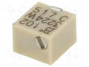 Potentiometer: mounting; multiturn; 1kΩ; 250mW; SMD; ±10%; linear