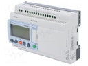 Programmable relay; IN: 12; OUT: 8; OUT 1: relay; 24VDC; DIN; IP20