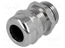 Cable gland; M20; IP68; Mat: brass; Body plating: nickel