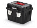 Toolbox; 445x360x337mm; polymer; HEAVY; 25kg