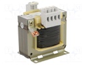 Transformer: mains; 100VA; 400VAC; 230V; Leads: terminal block