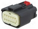 Connector: wire-wire; MX150; plug; female; PIN: 12; for cable; 3.5mm