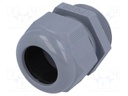 Cable gland; PG29; IP68; Mat: polyamide; dark grey