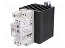 Relay: solid state; Ucntrl: 0÷5VDC; 50A; 190÷550VAC; DIN,panel