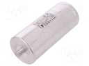 Capacitor: polypropylene; 66.3uF; -5÷+10%; Ø60x137mm; -25÷55°C