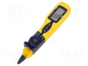 Digital multimeter; VDC: 200m/2/20/200/600V; VAC: 2/20/200/600V