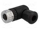 Plug; M12; PIN: 8; female; A code-DeviceNet / CANopen; for cable