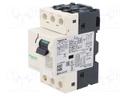 Motor breaker; 3/4kW; 230÷690VAC; DIN; Overcurrent release: 10A