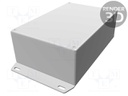 Enclosure: multipurpose; X: 95mm; Y: 145mm; Z: 49mm; 1590; aluminium