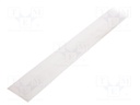 Cover for LED profiles; frosted; 2m; Application: FLAT8; V: H