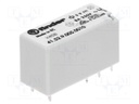 Relay: electromagnetic; DPDT; Ucoil: 5VDC; 8A/250VAC; 8A/30VDC; 15A