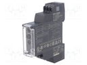 Timer; 0,1s÷100h; SSR; 700mA/230VDC/230VAC; 24÷240VAC; DIN; IP20