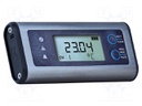 Data logger; temperature; ±0,1°C; Temp: -18÷55°C; Interface: USB