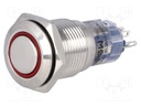 Switch: vandal resistant; Pos: 2; SPDT; 0.5A/220VAC; 1A/24VDC; IP67