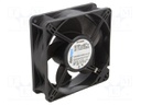 Fan: AC; axial; 120x120x38mm; 170m3/h; ball bearing; 3300rpm