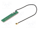Antenna; GSM; 0dBi; linear; Mounting: for ribbon cable; 50Ω