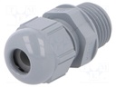 Cable gland; with long thread; M16; IP68,IP69K; Mat: polyamide