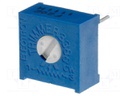 Potentiometer: mounting; single turn,horizontal; 2kΩ; 500mW; ±10%