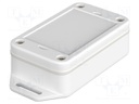 Enclosure: multipurpose; X: 42.9mm; Y: 70.9mm; Z: 22mm; BoLink; white