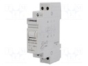 Relay: installation; bistable; NO; 230VAC; Mounting: DIN; 16A; IP20